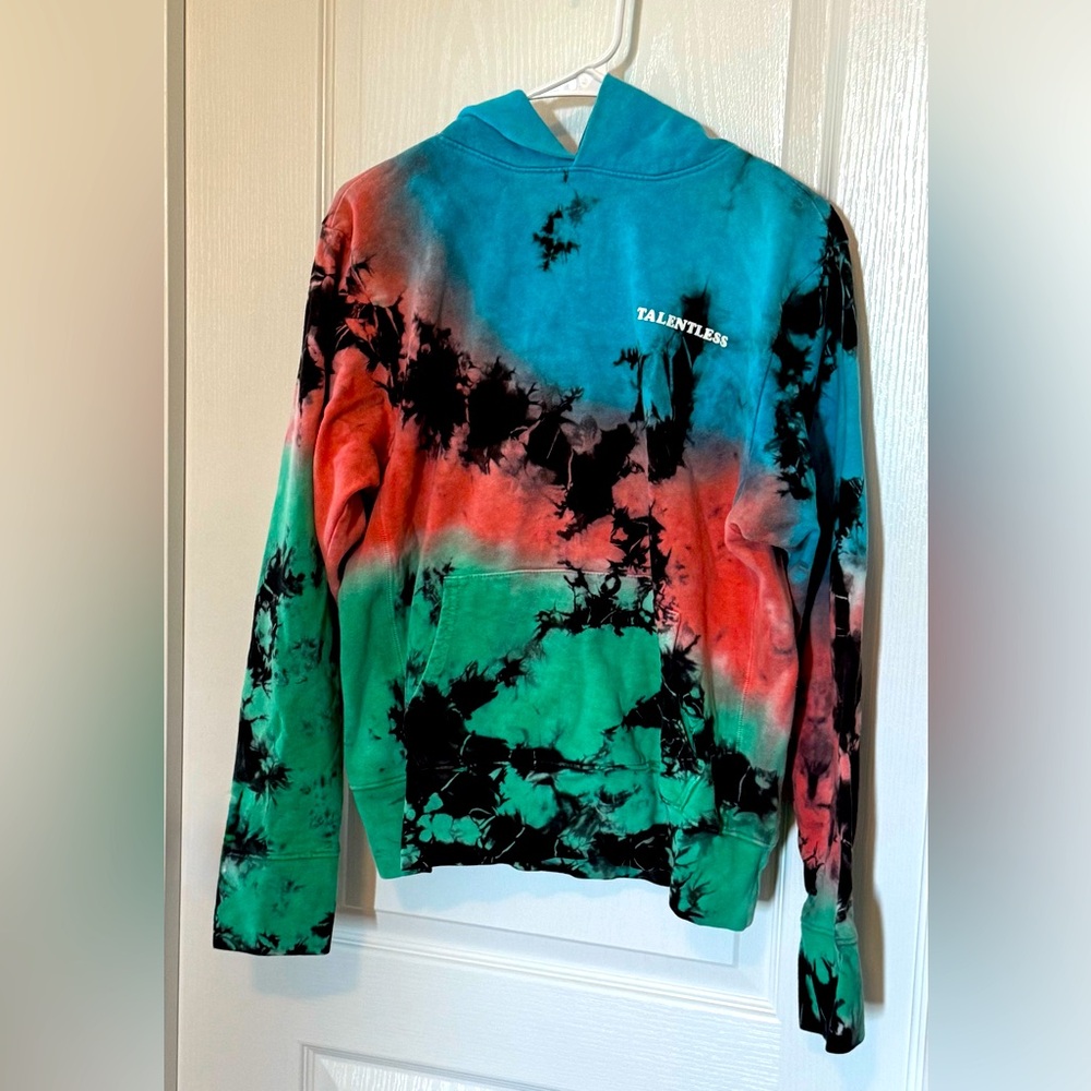 Talentless Unisex hand dyed Hoodie XS